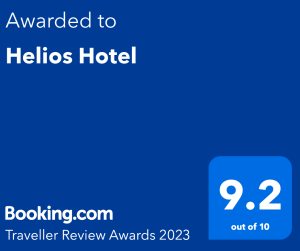 Оценка от Booking за Хелиос - тризвезден хотел на плажа в Балчик